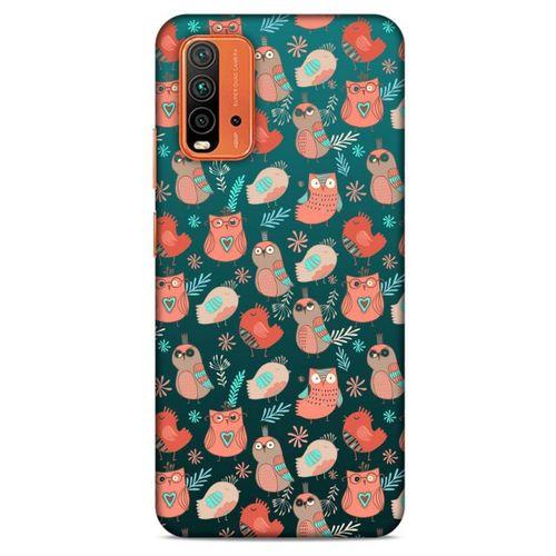 Lopard Xiaomi Redmi Note 9 4g Uyumlu Kılıf Baykuşlar (21) Koruyucu Kapak