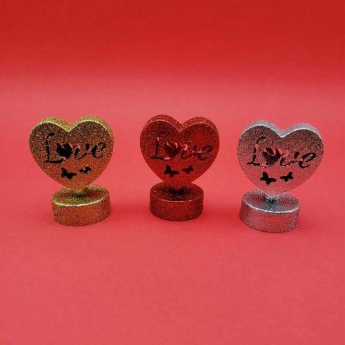 Işıklı Love Kalp