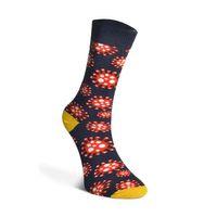 Virüs Desenli Çorap Erkek Uzun Çorap Clb