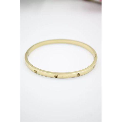 CRT Model Taşsız İnce  Bilezik - Altın