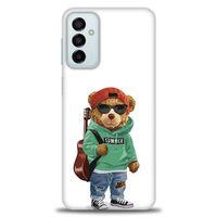 Samsung Galaxy M13 Kılıf HD Baskılı Kılıf - Teddy Bear + Tam Ekran Koruyucu