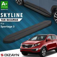 S-Dizayn Kia Sportage 3 Skyline Siyah Yan Basamak 173 Cm 2010-2016 A+ Kalite