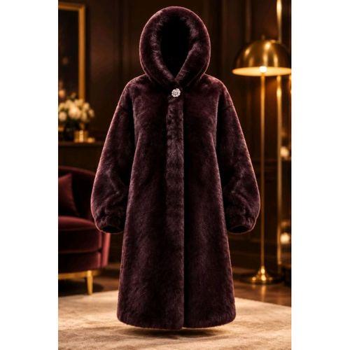 Yumuşak Dokunuşlu Premium Kürk Peluş Mont