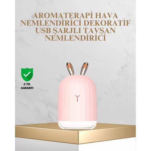 Tavşan Kulak Tasarımlı 200 Ml Usb Aroma Difüzör Ve Hava Nemlendirici