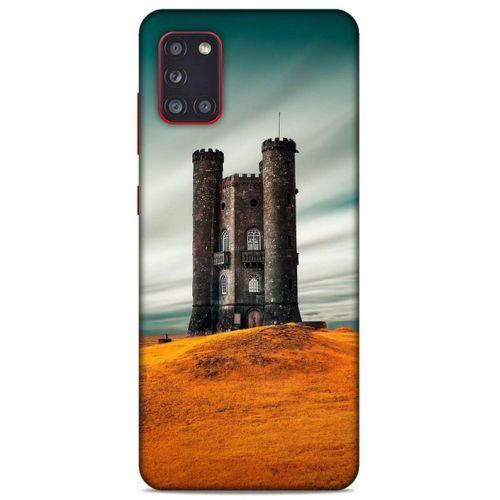 Lopard Samsung Galaxy A31 Uyumlu Kılıf Gece'S (31) TPU Kılıf Yeşil Gece