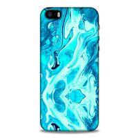 Mermer Turkuaz Apple iPhone SE 2020 Kılıf