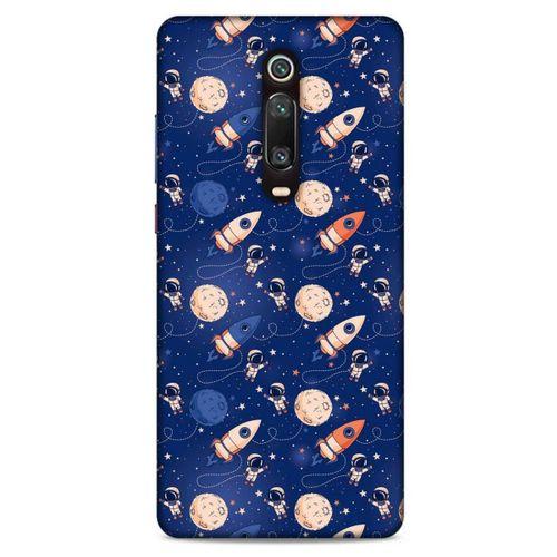 Xiaomi Redmi K20 Uyumlu Kılıf Mavi Delisi (30) Silicone Case Galaksi