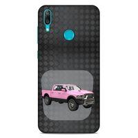 Lopard Huawei Y7 2019 Uyumlu Kılıf PickUpX (23) Ultra Koruma Kılıfı Şeker Pembe