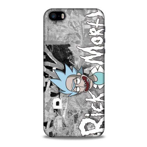 Apple Iphone 5 Uyumlu Kılıf Rick And Morty (10) Full Koruma Kılıfı Space Beth