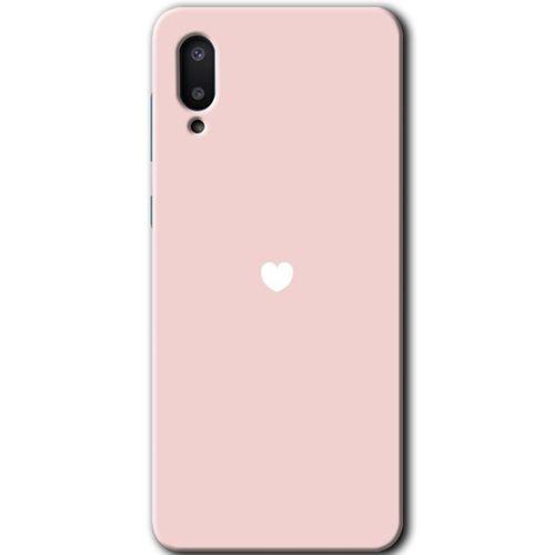 Potkal Hediye Fabrikası Samsung Galaxy A02 Kılıf HD Desen Baskılı Arka Kapak - Sade Kalp