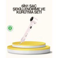 Motorlu Lcd Ekranlı Saç Şekillendirme Seti