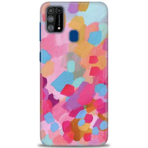 Samsung Galaxy M31 Kılıf HD Baskılı Kılıf - Palet + Tam Ekran Koruyucu