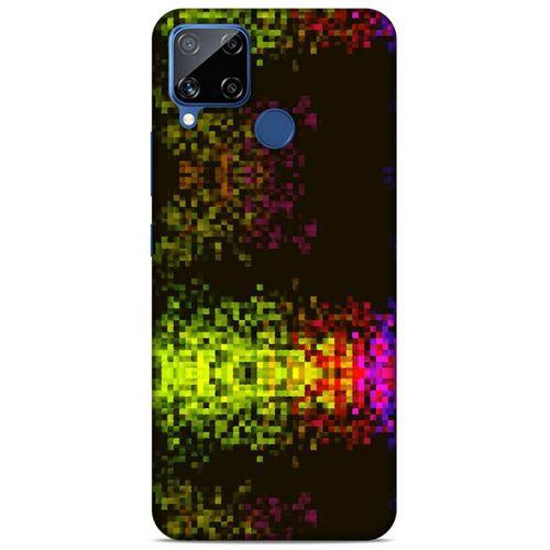 Lopard Oppo Realme C15 Uyumlu Kılıf PiXel (23) Ultra Koruma Kılıfı Karışık