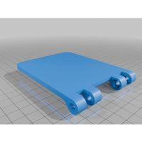 Ayarlanabilir Menteşe Takozu Variometre Bacak Tutucu Paragliding 3D Baskı (Bu ürün Sadece Plastik parçadır - Almadan Önce Soru Sorabilirsiniz)