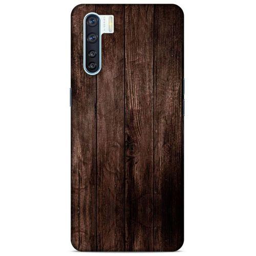 Lopard Oppo A91 Uyumlu Kılıf Wood'X (2) Kabı Desenli