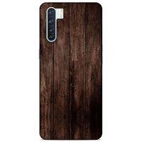 Lopard Oppo A91 Uyumlu Kılıf Wood'X (2) Kabı Desenli