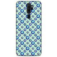 Nazarium (21) Desenli Silikon Kapak Oppo A9 2020 Kılıf