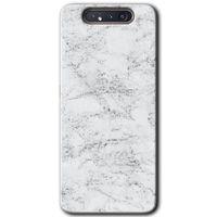 Samsung Galaxy A80 Kılıf Baskılı Kapak - Art Design 28 + 5D Tam Kaplayan Cam