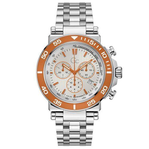 Gc GCZ14010G1MF Quartz Çelik Gri 10 ATM 44 mm Erkek Kol Saati
