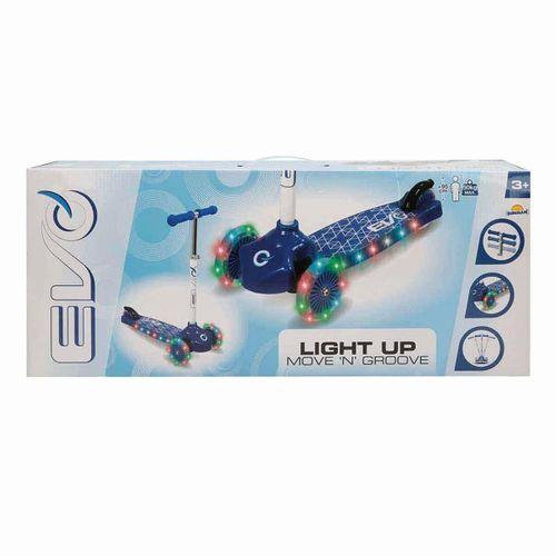 Gelişim Dostu, Işıklı Mavi 3 Tekerlekli Denge Scooter