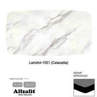 Allzalit LamiArt Masa Tablası 105X210 - DCLAMART-1051 - (Calacatta)