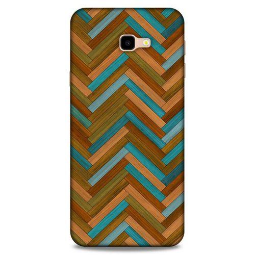 Lopard Samsung Galaxy J4 Plus Uyumlu Kılıf Wood'X (38) Neo Hybrid Kılıf Desenli