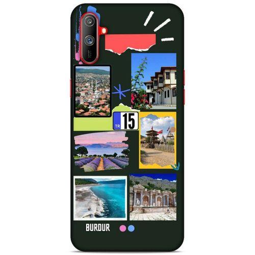 Lopard Oppo Realme C3 Uyumlu Kılıf Şehirli ※ (15) Burdur Antişok Kılıf