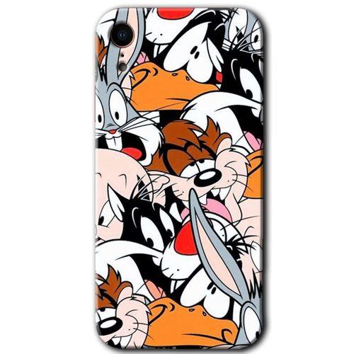 iPhone XR Kılıf HD Desen Baskılı Arka Kapak - Karakterler
