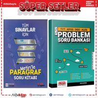 Metin Yayınları Paragraf ve AKM Problemler Soru Bankası Seti 2 Kitap