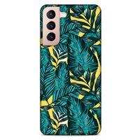 Lopard Samsung Galaxy S21 Uyumlu Kılıf Botanix (6) Silikon Kılıf
