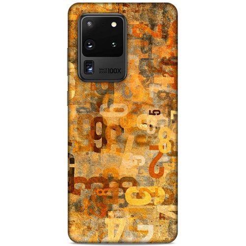 Lopard Samsung Galaxy S20 Ultra Uyumlu Kılıf Soyut Sanat (38) Desenli Neo Hybrid Kılıf