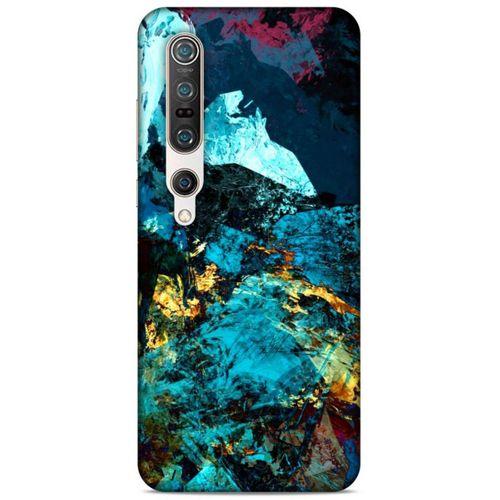 Lopard Xiaomi Mi 10 Pro Uyumlu Kılıf Soyut Sanat (40) Desenli Fit Silikon Kılıf