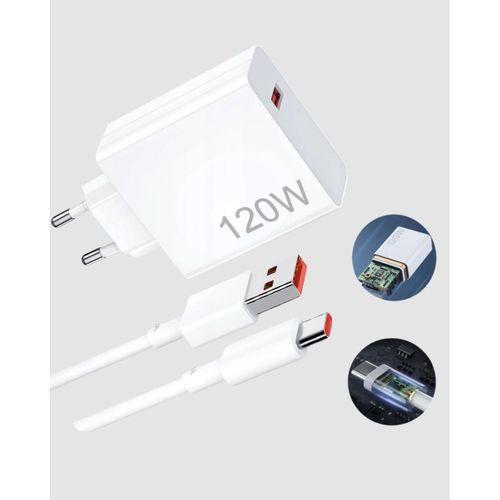 Turbo 120w Hızlı Şarj Cihazı Type-c Kablolu