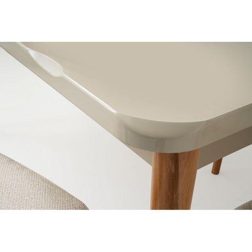 Duru Paris Mdf Lak Panel Açılır Yemek Masa Takımı 90x160