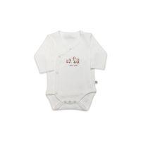Bistyle Curly Lamb Uzun Kol Kravuze Body 17111 Bej Mavi Ekru