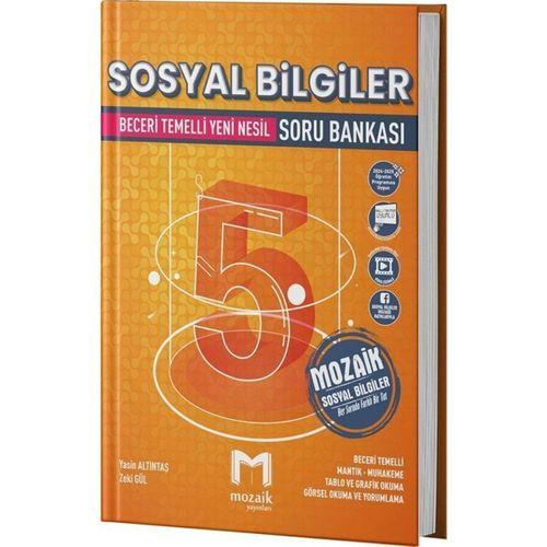 5. Sınıf Sosyal Bilgiler Soru Bankası Mozaik Yayınları