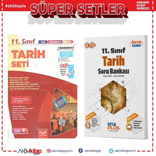 Çap Yayınları 11. Sınıf Tarih Anadolu Seti ve Soru Bankası Seti 2 Kitap