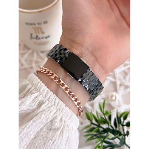 Daniel Klein Çelik Kordon 3 Atm Suya Dayanıklı Özel Tasarım Kadın Kol Saat+Bileklik VS.BLKT.0488