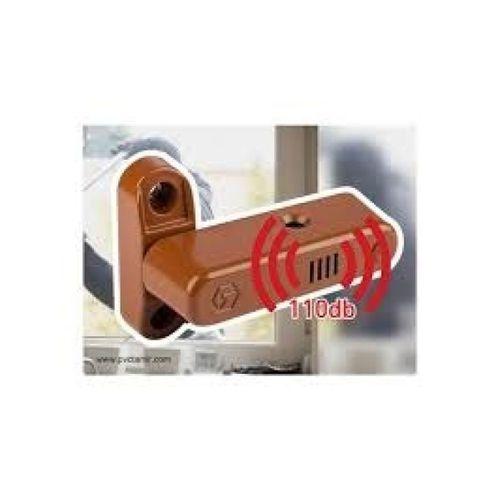 Koyu Kahve Alarmlı Kapı Pencere Emniyet Kilidi