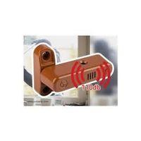 Koyu Kahve Alarmlı Kapı Pencere Emniyet Kilidi