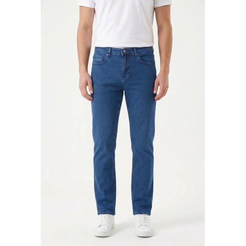 Erkek Klasik Kalıp Jeans Pantolon 1701 BGL-ST05355