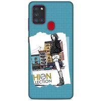 Sokak Modası 07 Samsung Galaxy A21s Kılıf Desenli Silikon