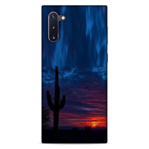 Lopard Samsung Galaxy Note 10 Uyumlu Kılıf Gece'S (12) Koruyucu Silikon Mavi