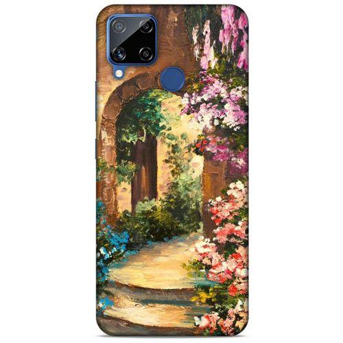 Cityx (50) Oppo Realme C15 Kılıf Silikon Kapak Desenli