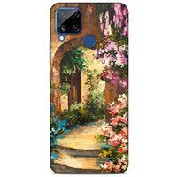 Cityx (50) Oppo Realme C15 Kılıf Silikon Kapak Desenli