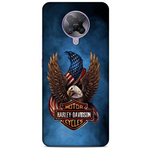 Xiaomi Poco F2 Pro Uyumlu Kılıf Motorsiklet (2) Kabı Harley Davidson