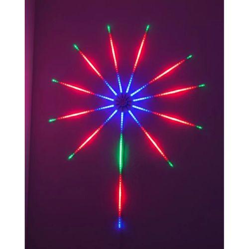 Akıllı Rgb Led Havai Fişek Duvar Lambası Kumandalı Ve Uygulama Kontrollü