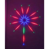 Akıllı Rgb Led Havai Fişek Duvar Lambası Kumandalı Ve Uygulama Kontrollü