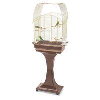 Imac Agata Delux Ayaklı Üstü Açılır Kuş Kafesi Kahve/gold 58x33x62,5cm