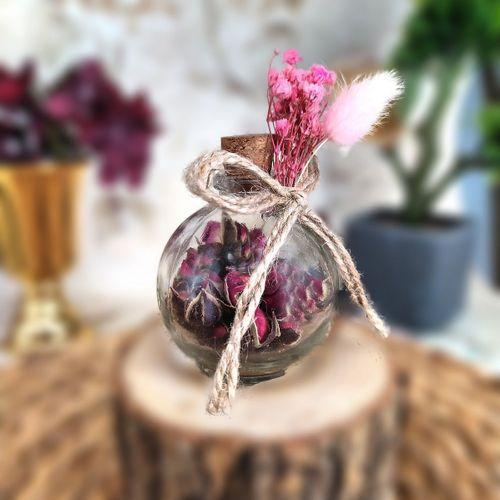 TSM Nikah Şekeri Kuru Gül Şişe 30 ADet